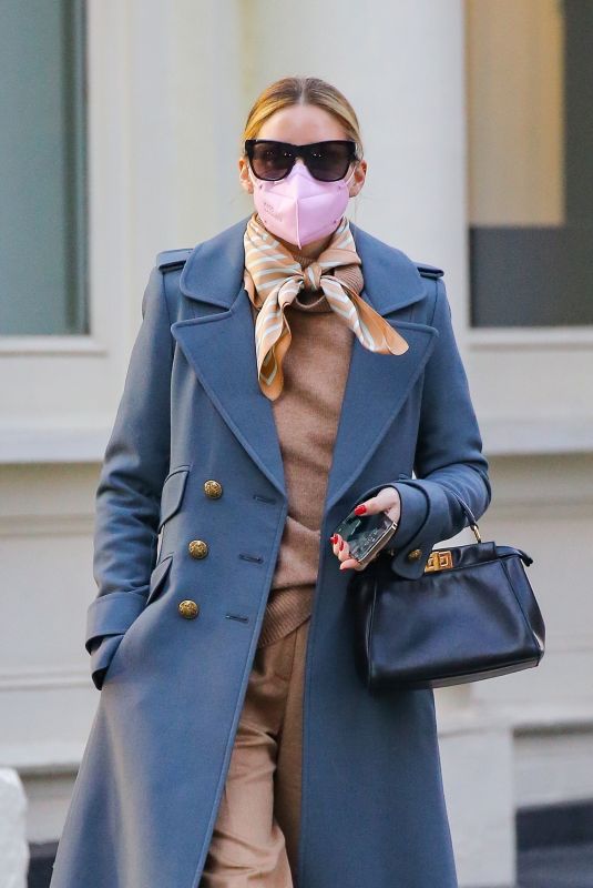 OLIVIA PALERMO Out in New York 03/04/2021