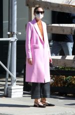OLIVIA PALERMO Out with Her Dog in Brooklyn 03/30/2021