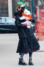 OLIVIA PALERMO Out with Her Dog in New York 03/01/2021