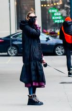 OLIVIA PALERMO Out with Her Dog in New York 03/01/2021