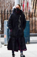 OLIVIA PALERMO Out with Her Dog in New York 03/01/2021