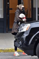 OLIVIA PALERMO Out with Her Dog in New York 03/17/2021