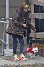OLIVIA PALERMO Out with Her Dog in New York 03/17/2021