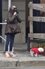 OLIVIA PALERMO Out with Her Dog in New York 03/17/2021