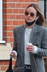 OLIVIA WILDE Out for Coffee in London 03/24/2021