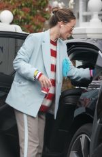 OLIVIA WILDE Out in London 03/26/2021