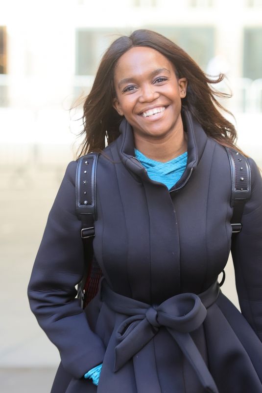 OTI MABUSE Presenting Strictly Fitness on Morning Live TV in London 03/19/2021