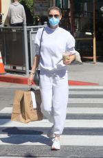 PAIGE BUTCHER Leaves Urth Cafe in West Hollywood 03/22/2021