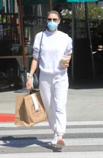 PAIGE BUTCHER Leaves Urth Cafe in West Hollywood 03/22/2021