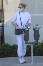 PAIGE BUTCHER Leaves Urth Cafe in West Hollywood 03/22/2021