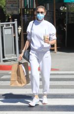 PAIGE BUTCHER Leaves Urth Cafe in West Hollywood 03/22/2021