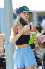 PAIGE LORENTZEN Out for Coffee in Beverly Hills 03/12/2021