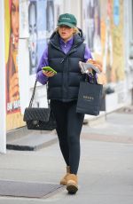 PAIGE LORENTZEN Out Shopping in New York 03/16/2021