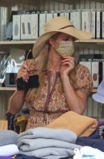 PARIS HILTON and Carter Reum at Malibu Coutnry Mart 03/06/2021