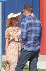 PARIS HILTON and Carter Reum at Malibu Coutnry Mart 03/06/2021