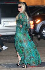 PARIS HILTON Arrives at Nobu in Malibu 03/06/2021
