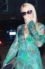 PARIS HILTON Arrives at Nobu in Malibu 03/06/2021