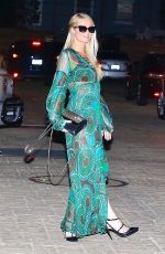 PARIS HILTON Arrives at Nobu in Malibu 03/06/2021