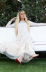 PARIS HILTON Getting Ready for 2021 Grammys 03/13/2021