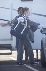 PHOEBE DYNEVOR on the Set of A Beacon of Change in Stoke-on-Trent 03/24/2021