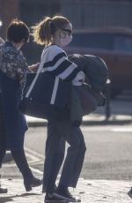 PHOEBE DYNEVOR on the Set of A Beacon of Change in Stoke-on-Trent 03/24/2021