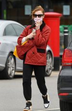 PHOEBE DYNEVOR Out Shopping in Manchester 03/28/2021