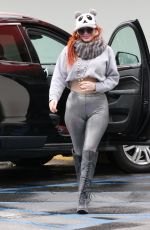 PHOEBE PRICE at Staples in Los Angeles 03/07/2021