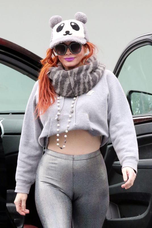 PHOEBE PRICE at Staples in Los Angeles 03/07/2021