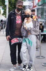 PIA MIA PEREZ Out Shopping on Melrose in West Hollywood 03/14/2021