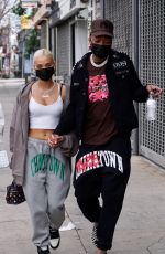 PIA MIA PEREZ Out Shopping on Melrose in West Hollywood 03/14/2021