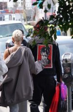 PIA MIA PEREZ Out Shopping on Melrose in West Hollywood 03/14/2021