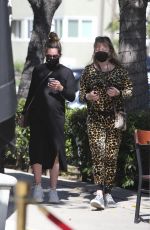 Pregnant ASHLEY TISDALE Out for Lunch in Los Angeles 03/06/2021 