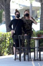 Pregnant ASHLEY TISDALE Out for Lunch in Los Angeles 03/06/2021 