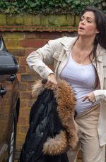 Pregnant CASEY BATCHELOR Out in Hertfordshire 03/18/2021