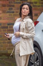 Pregnant CASEY BATCHELOR Out in Hertfordshire 03/18/2021