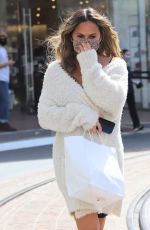 Pregnant CHRISSY TEIGEN Out in West Hollywood 03/24/2021