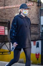 Pregnant ELLIE GOULDING Out in London 03/02/2021