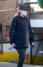 Pregnant ELLIE GOULDING Out in London 03/02/2021