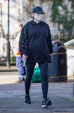 Pregnant ELLIE GOULDING Out in London 03/02/2021