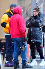 Pregnant EMILY RATAJKOWSKI and Sebastian Bear McClard Out with Their Dog in New York 03/03/2021