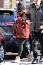 Pregnant EMILY RATAJKOWSKI and Sebastian Bear-mcclard Out with Their Dog in New York 03/07/2021