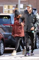 Pregnant EMILY RATAJKOWSKI and Sebastian Bear-mcclard Out with Their Dog in New York 03/07/2021