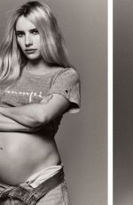 Pregnant EMMA ROBERTS for Violet Grey, March 2021