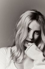 Pregnant EMMA ROBERTS for Violet Grey, March 2021