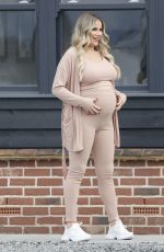 Pregnant GEORGIA KOUSOULOU at a Photoshoot in Essex Countryside 03/09/2021