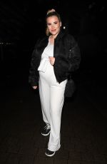 Pregnant GEORGIA KOUSOULOU on the Set of The Only Way is Essex 03/20/2021