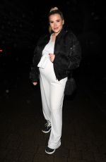 Pregnant GEORGIA KOUSOULOU on the Set of The Only Way is Essex 03/20/2021
