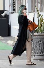Pregnant HILARY DUFF Heading to Workout in Los Angeles 03/07/2021