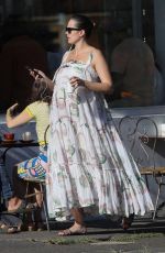 Pregnant JESINTA FRANKLIN Out in Sydney 03/03/2021