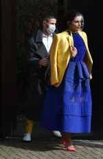 PRIYANKA CHOPRA and Nick Jonas Leaves a Studio in London 03/15/2021